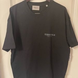 Fear of God Essentials Black Tshirt